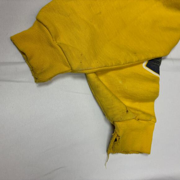 Vintage University of Michigan Spellout Sweatshirt Calhoun Crewneck 80s 90s - Picture 12 of 13